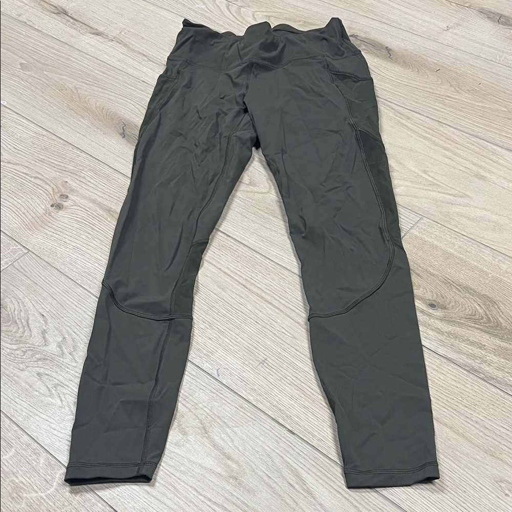 lululemon athletica Olive Wunder Train high rise tight 25’